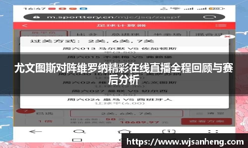 尤文图斯对阵维罗纳精彩在线直播全程回顾与赛后分析